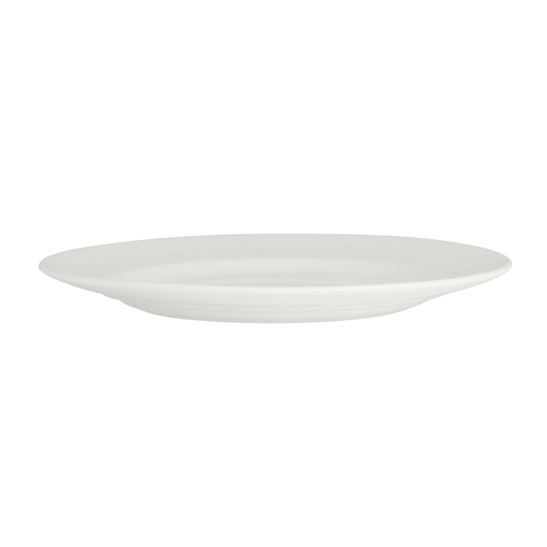 Utopia | Tableware | Monaco White Vogue Plate 23cm (9") | Bespoke77