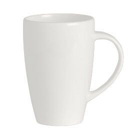 Utopia | Tableware | Monaco White Vogue Mug 28.5cl (10oz) | Bespoke77