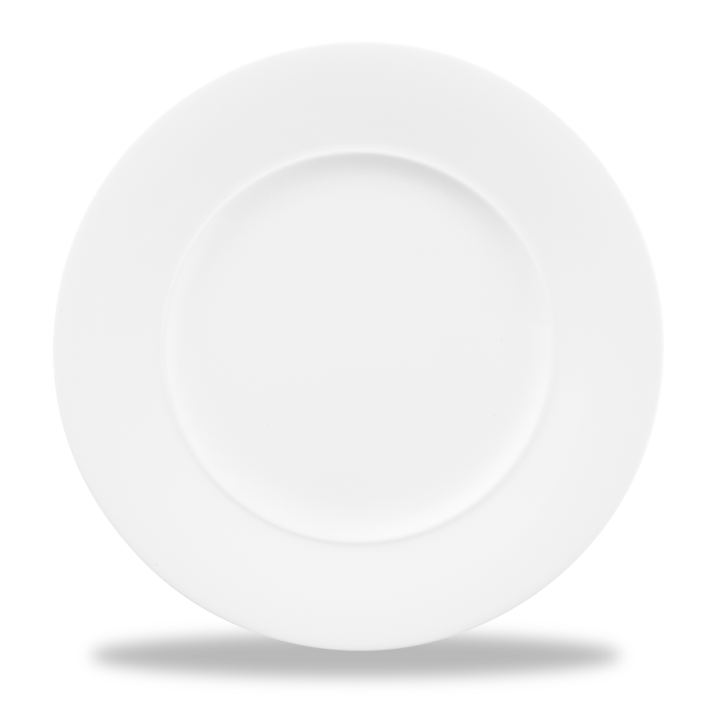 Alchemy Ambience White Standard Rim Plate 11"