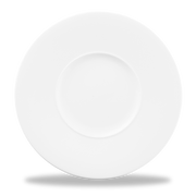 Alchemy Ambience White Medium Rim Plate 11"