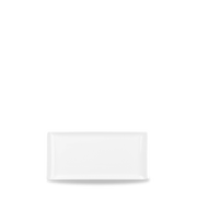 Alchemy Balance White Rectangular Buffet Tray 12"