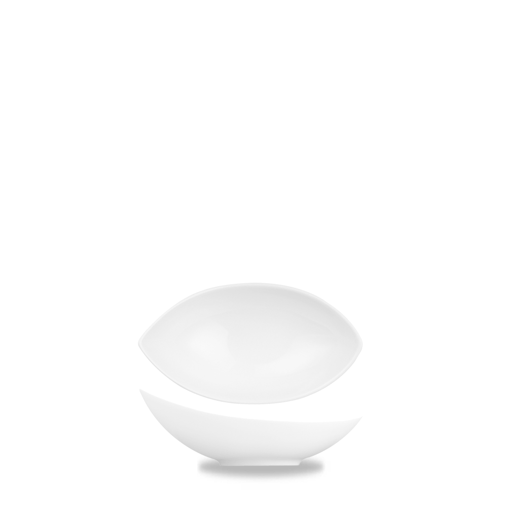 Alchemy Balance White Tear Dish 6.25"