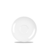 Alchemy Coast White Coupe Tea Saucer 6"
