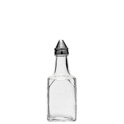 Square Vinegar Bottle Stainless Steel Top