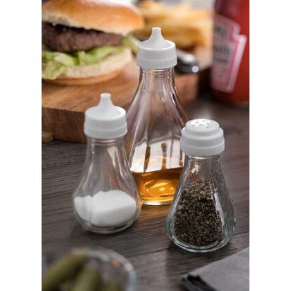 Square Pepper Pot Stainless Steel Top