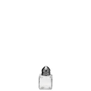 3cm Square Salt Pot, Stainless Steel Top