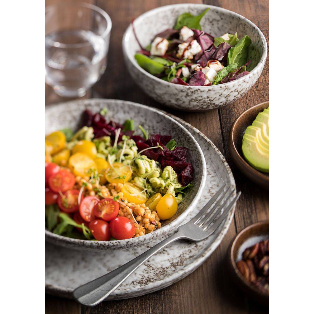 Fuji Dappled Coupe Bowl 8.5" (21.5cm)