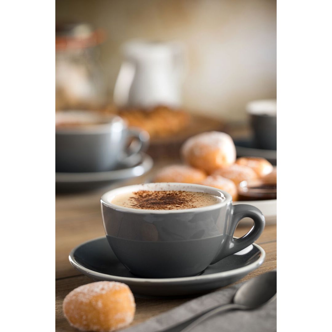 Barista Espresso Grey Saucer 4.5" (11.5cm)