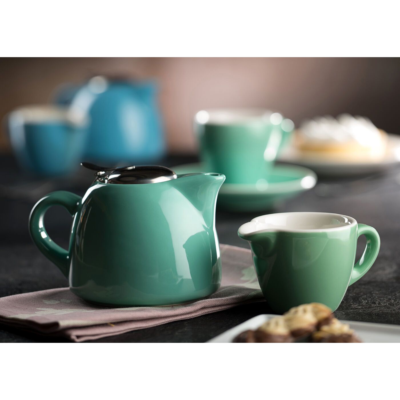 Barista Green Teapot 15oz (45cl)