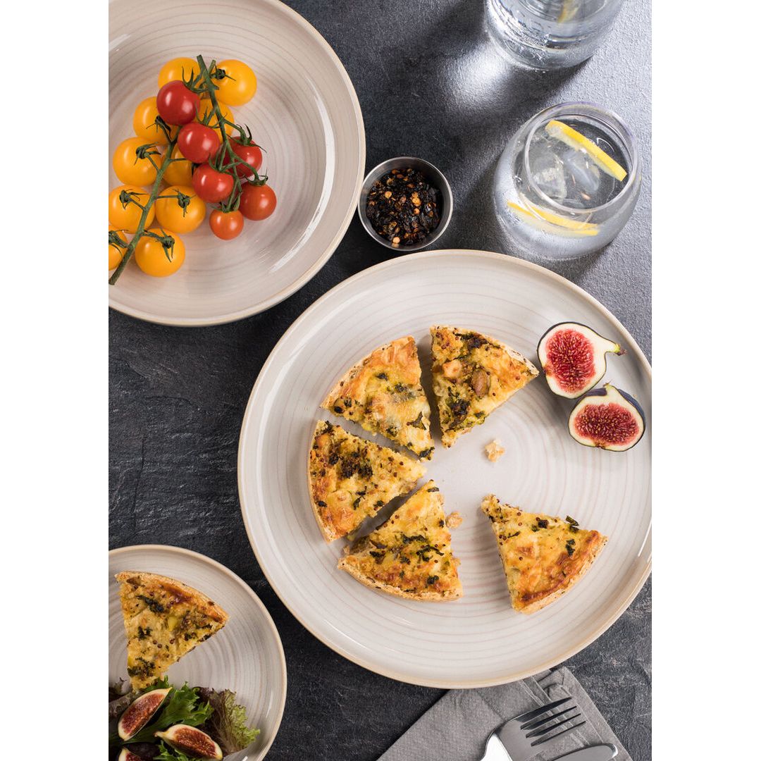 Santo Light Grey Platter 13" (33cm)