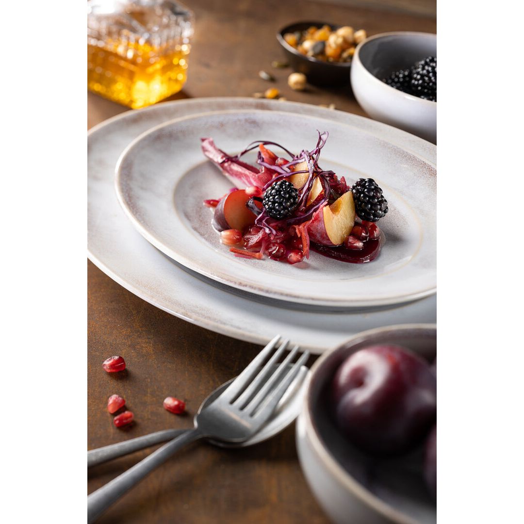 Algarve Oyster Winged Plate 11" (28cm)