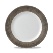 Bamboo Spinwash Dusk Footed Porcelain Plate 10 1/4"