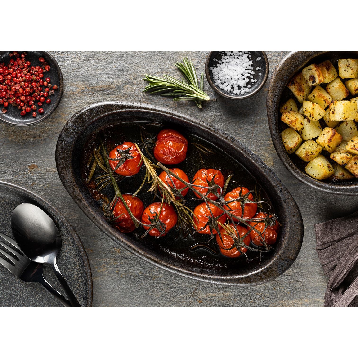 Murra Ash Oval Eared Dish 10" (25cm)