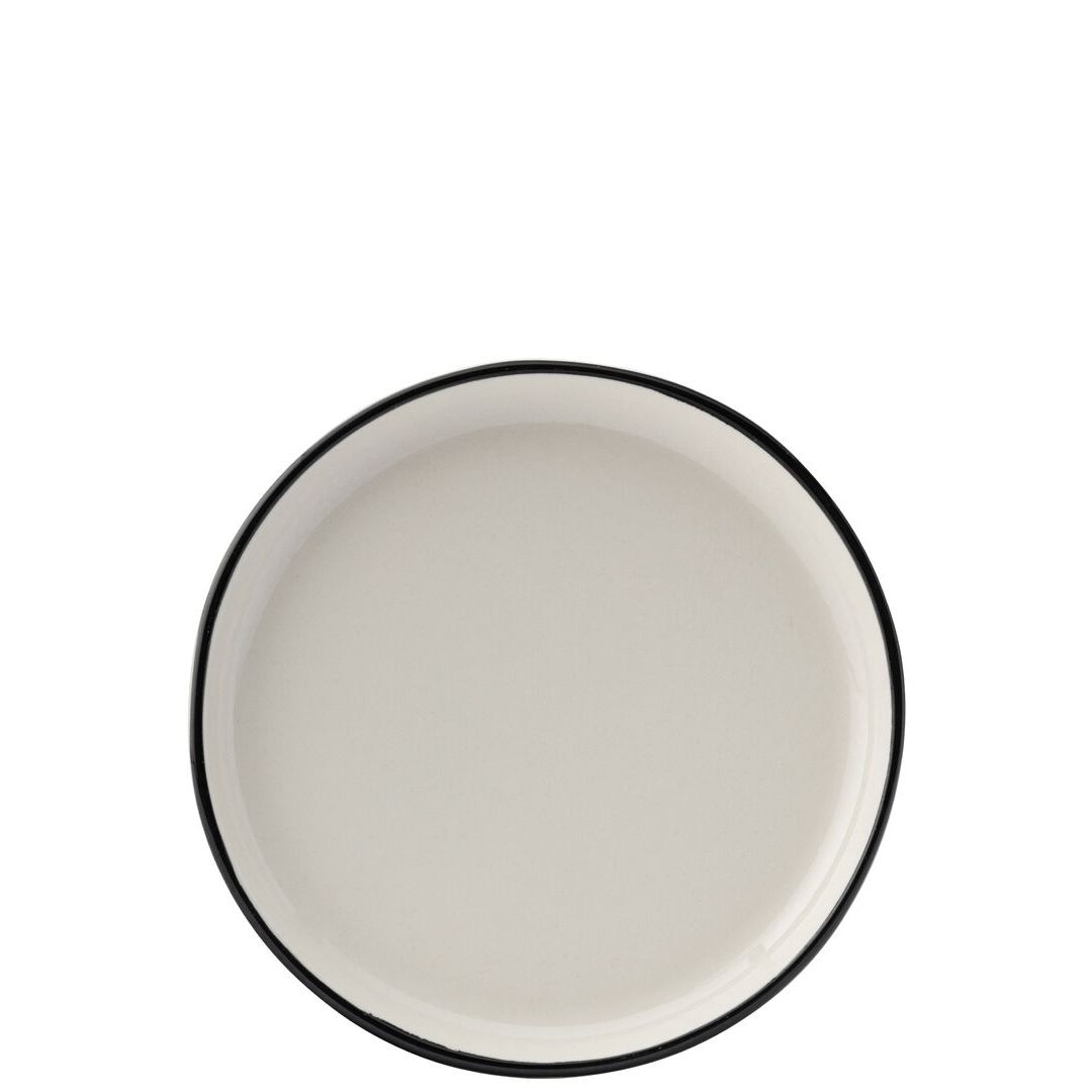 Homestead Black Walled Plate 7" (17.5cm)