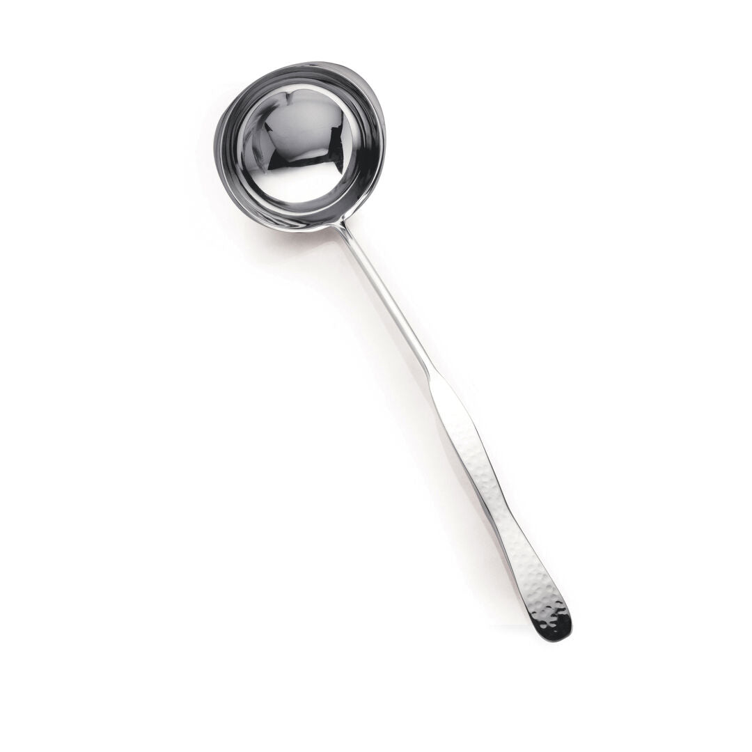Utopia | Buffet | Hammered Serving Utensils Soup/Punch Ladle 33.02cm 11.37cl (13" 4oz) | Bespoke77