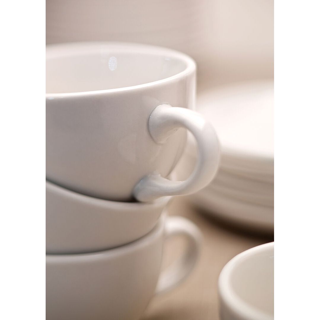 Pure White Cappuccino Cup 7.5oz (21cl)