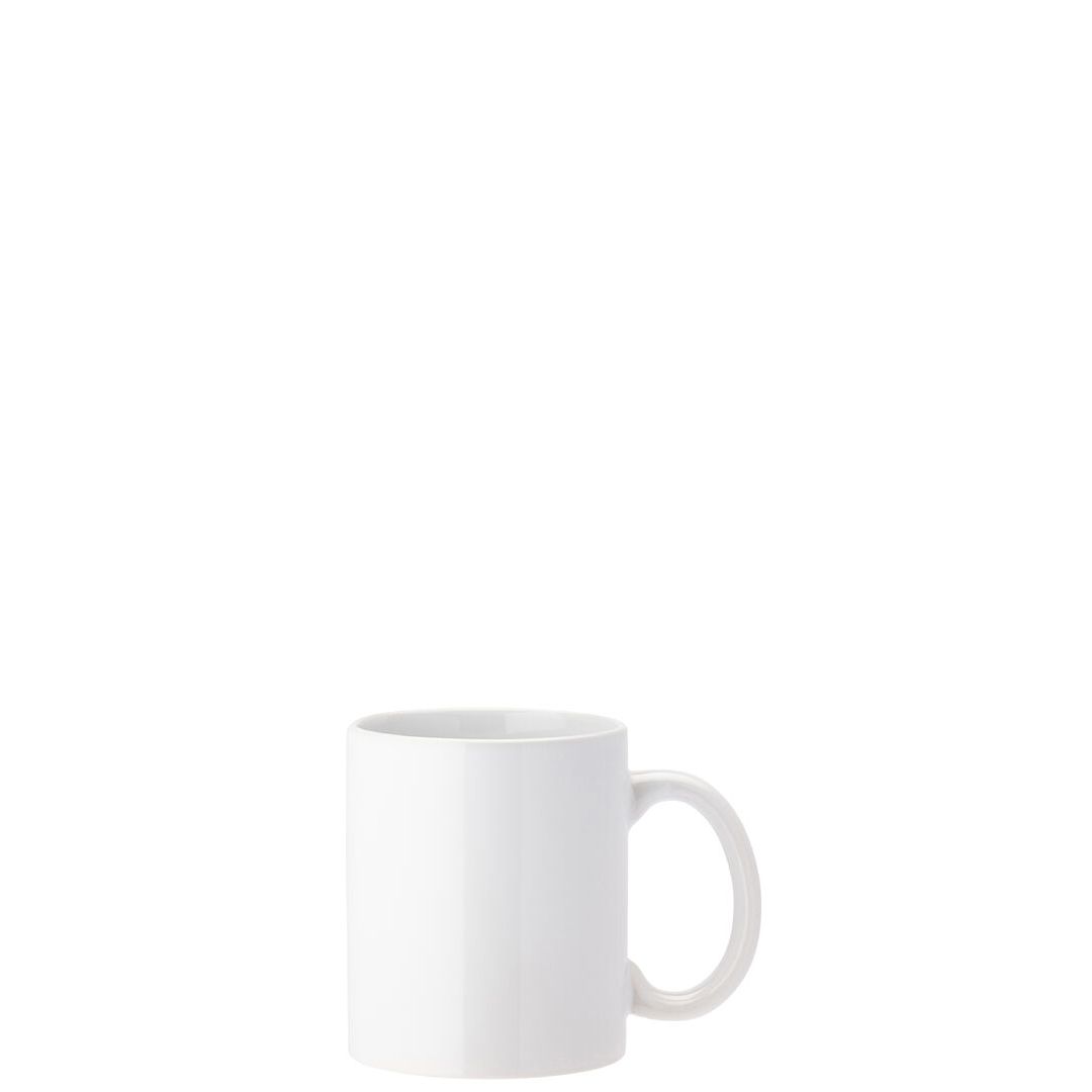 Pure White Economy Straight-Sided Mug 12oz (34cl)