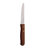 Large Wooden Handle Steak Knife