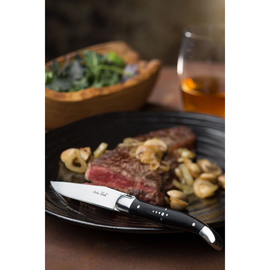 Laguiole Black Handled Steak Knife