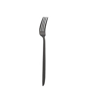Orca Matt Black Dessert Fork