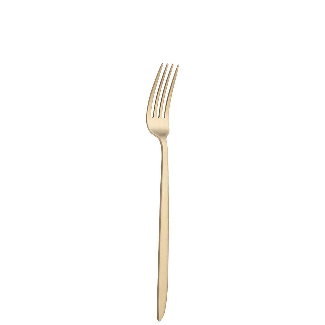 Orca Matt Champagne Dessert Fork