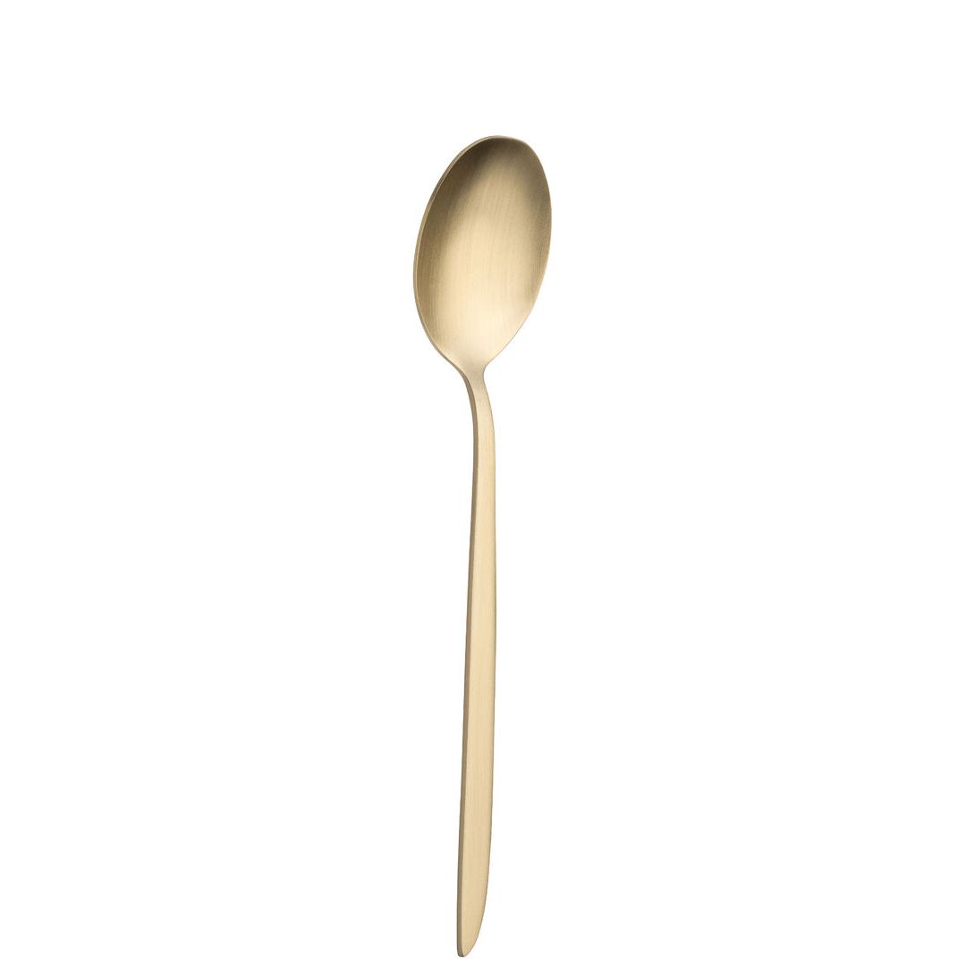 Orca Matt Champagne Dessert Spoon