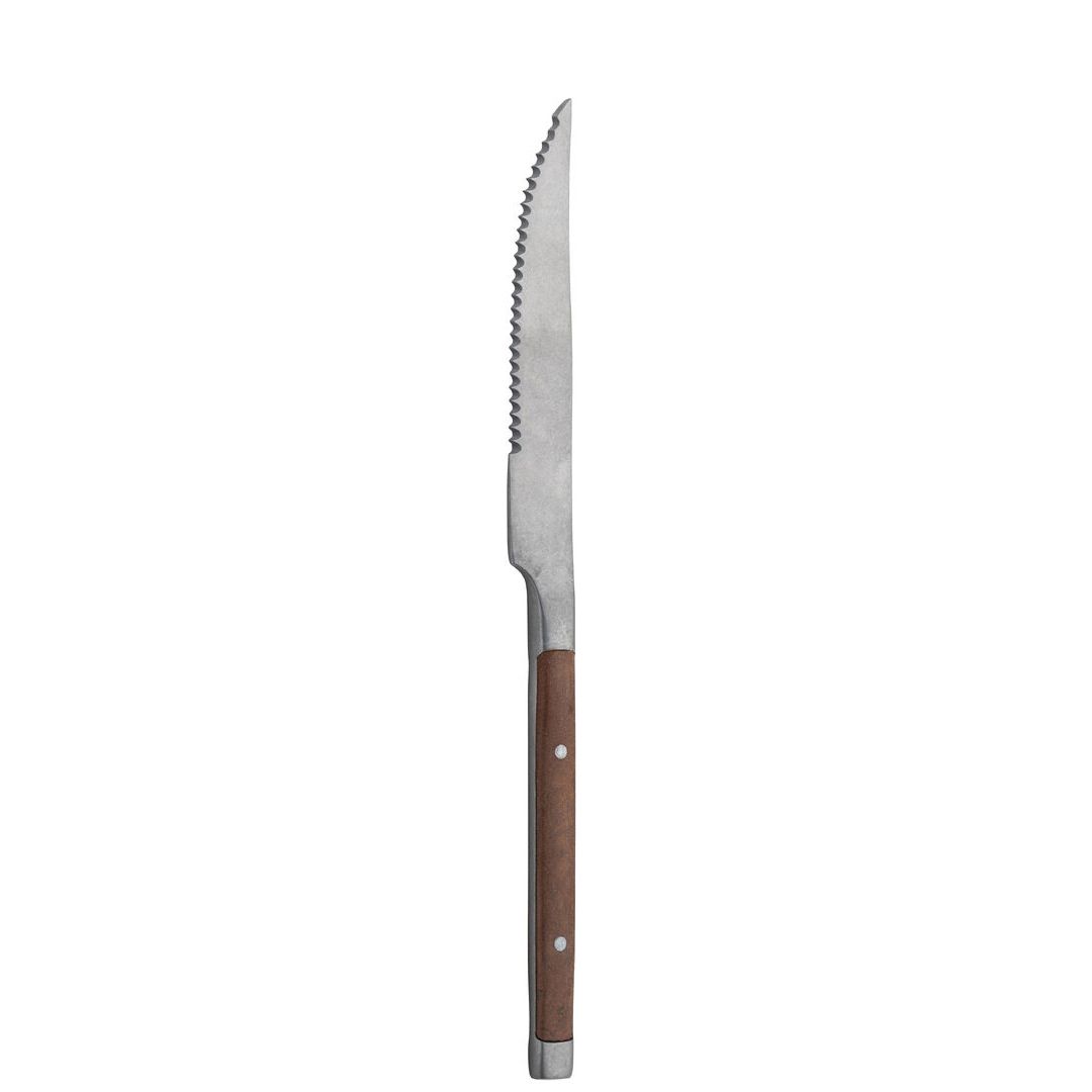 Rustic Rumbled Steak Knife