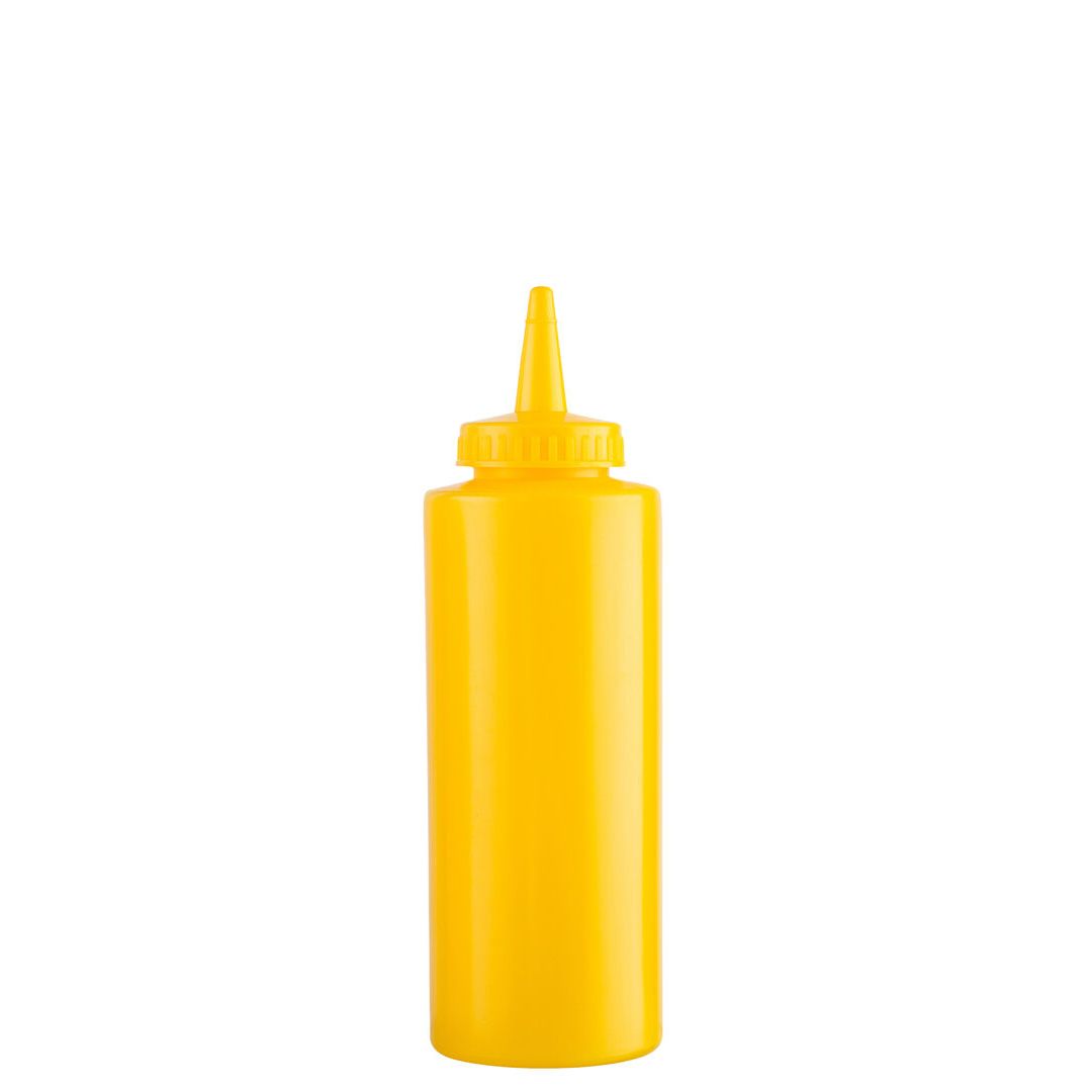 Yellow Squeezy Sauce Bottle 12oz (34cl)