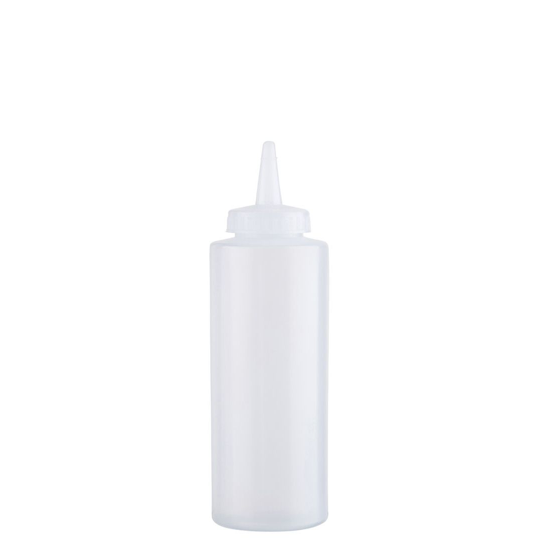Clear Squeezy Sauce Bottle 12oz (34cl)