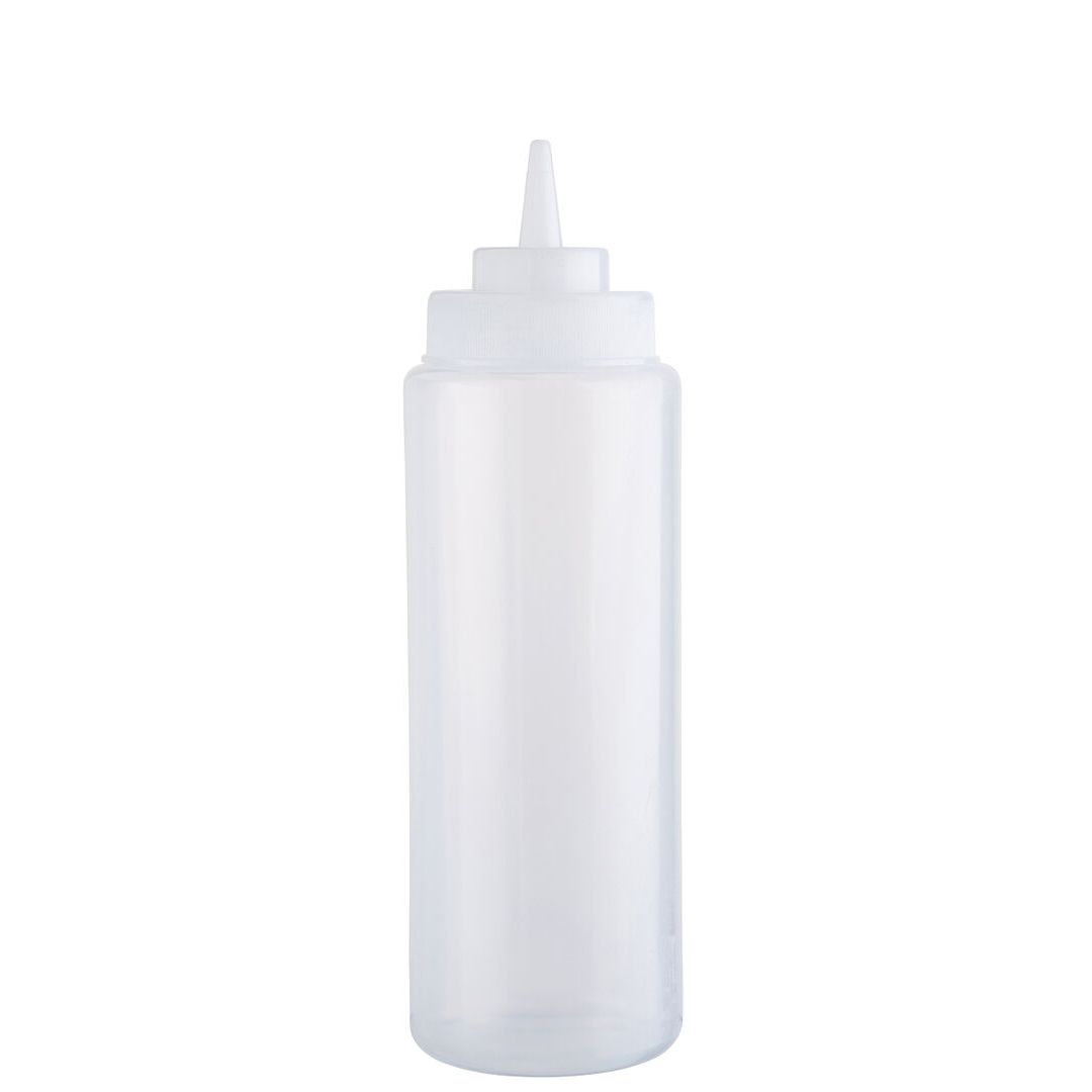 Clear Squeezy Sauce Bottle 32oz (96cl)