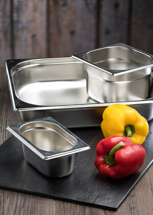 Stainless Steel GN 1/6 Pan 10cm Deep