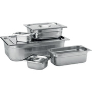 Stainless Steel GN 1/3 Handled Lid