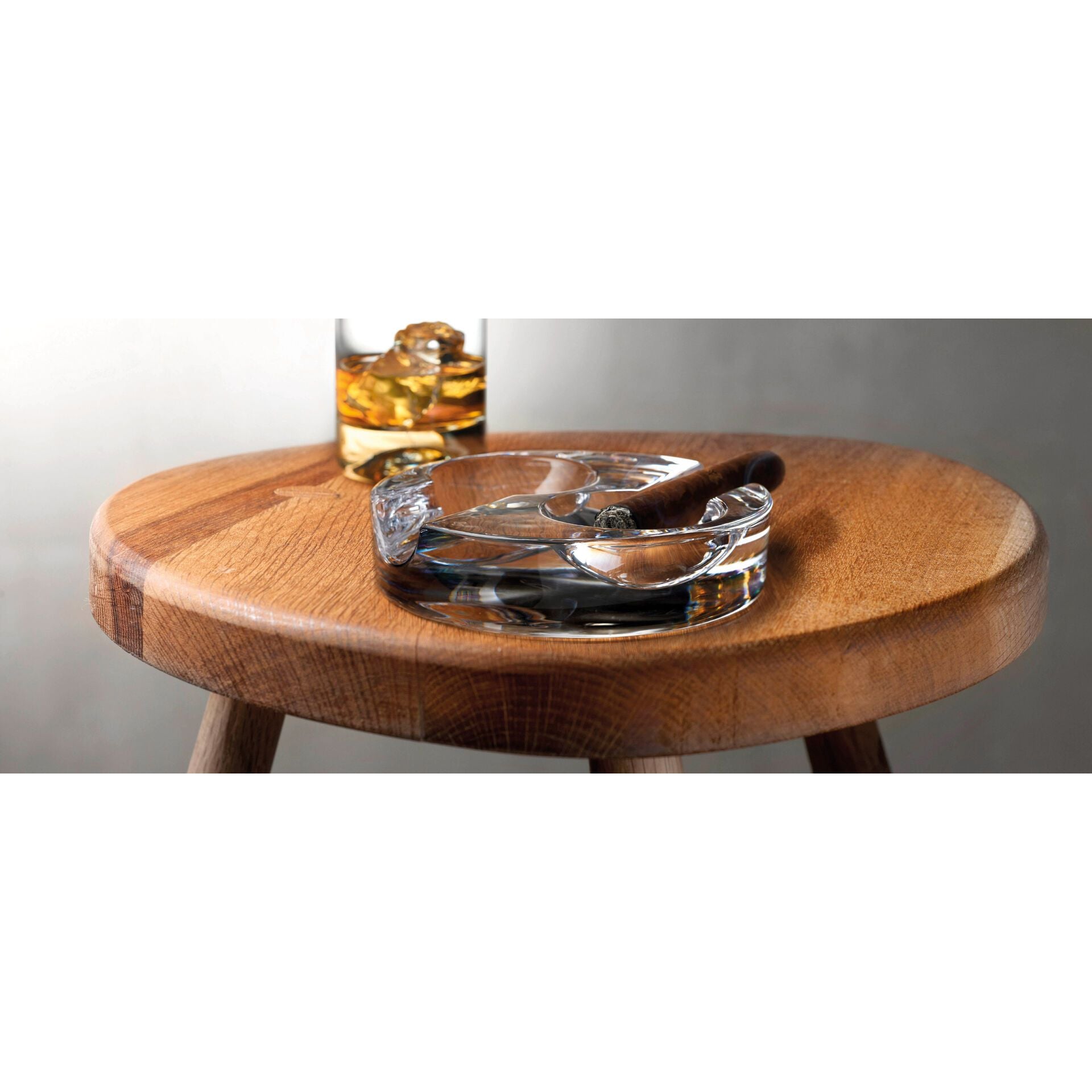 Black Melamine Ashtray 4" (10cm)