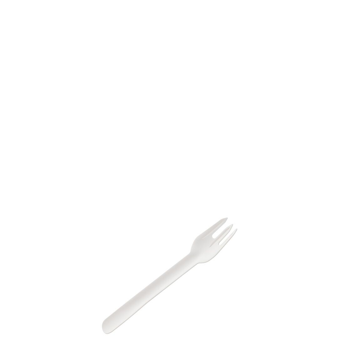 Compostable Paper Fork 6.25" (15.8cm) - Box of 50