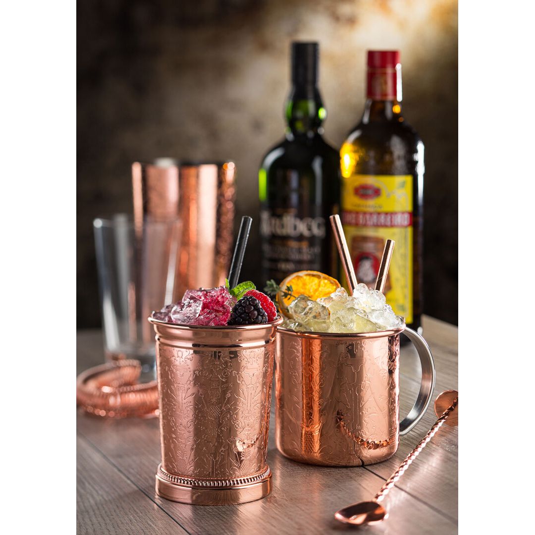 Chased Copper Mug 17oz (48cl)