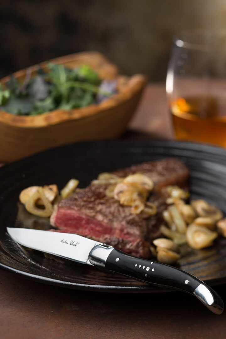Laguiole Red Handled Steak Knife