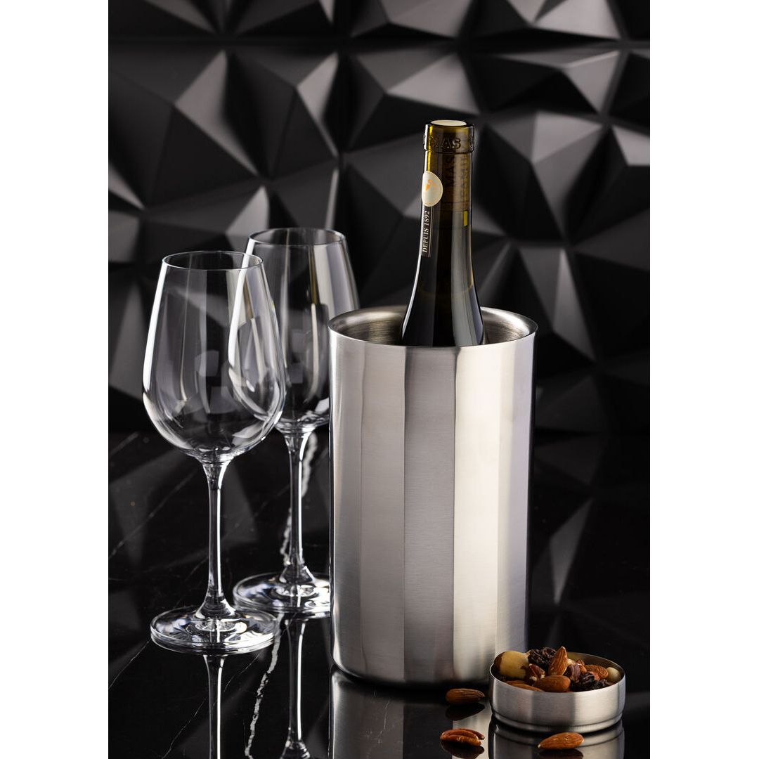Satin Double Wall Wine Cooler (20cm x 12cm)