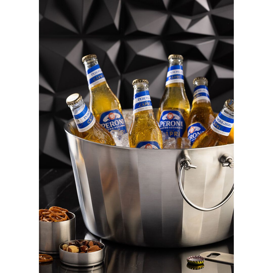 Satin Double Wall Ice Bath 14.5 x 7.5" (37 x 19cm)