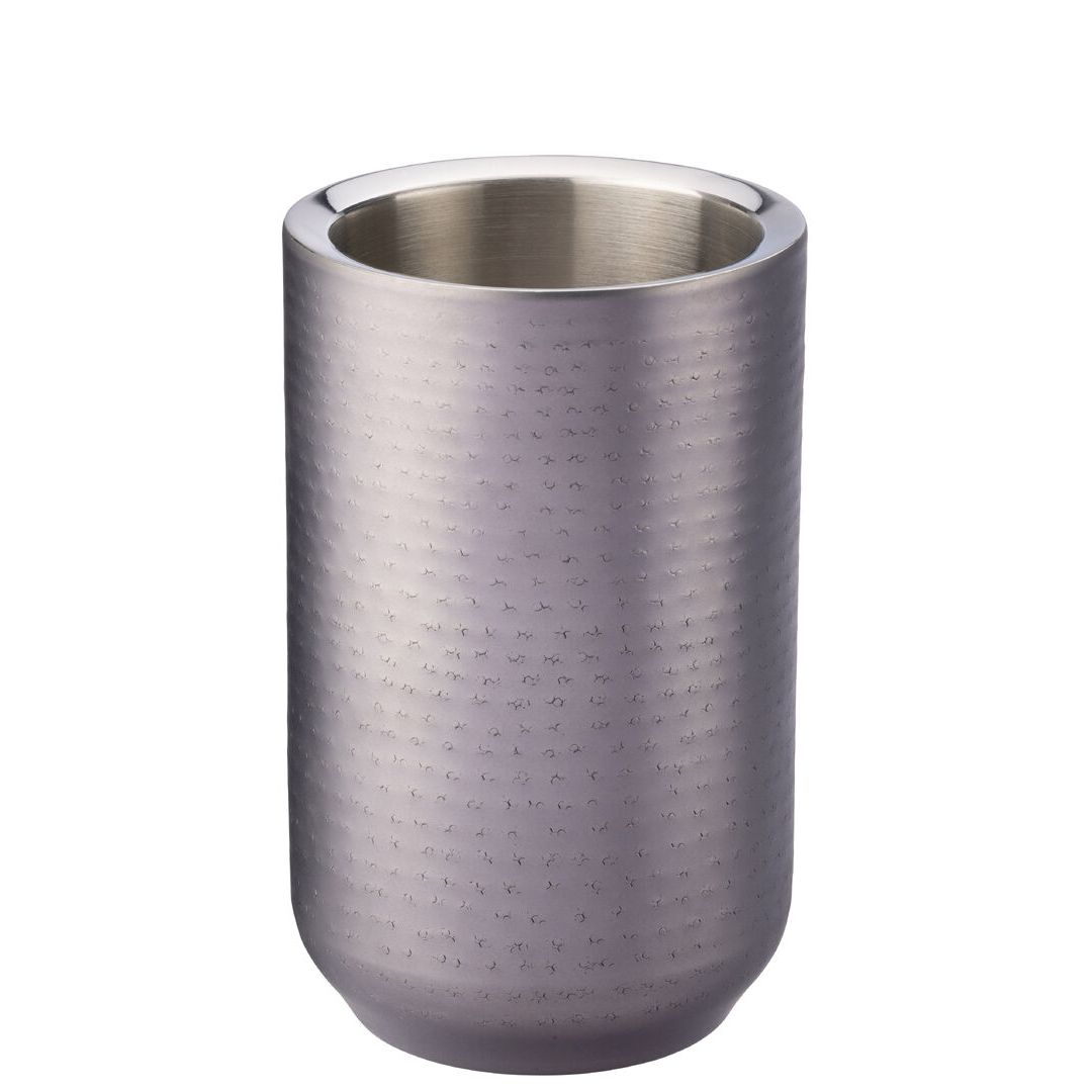 Gunmetal Wine Cooler 4.75x8" (12x20cm)