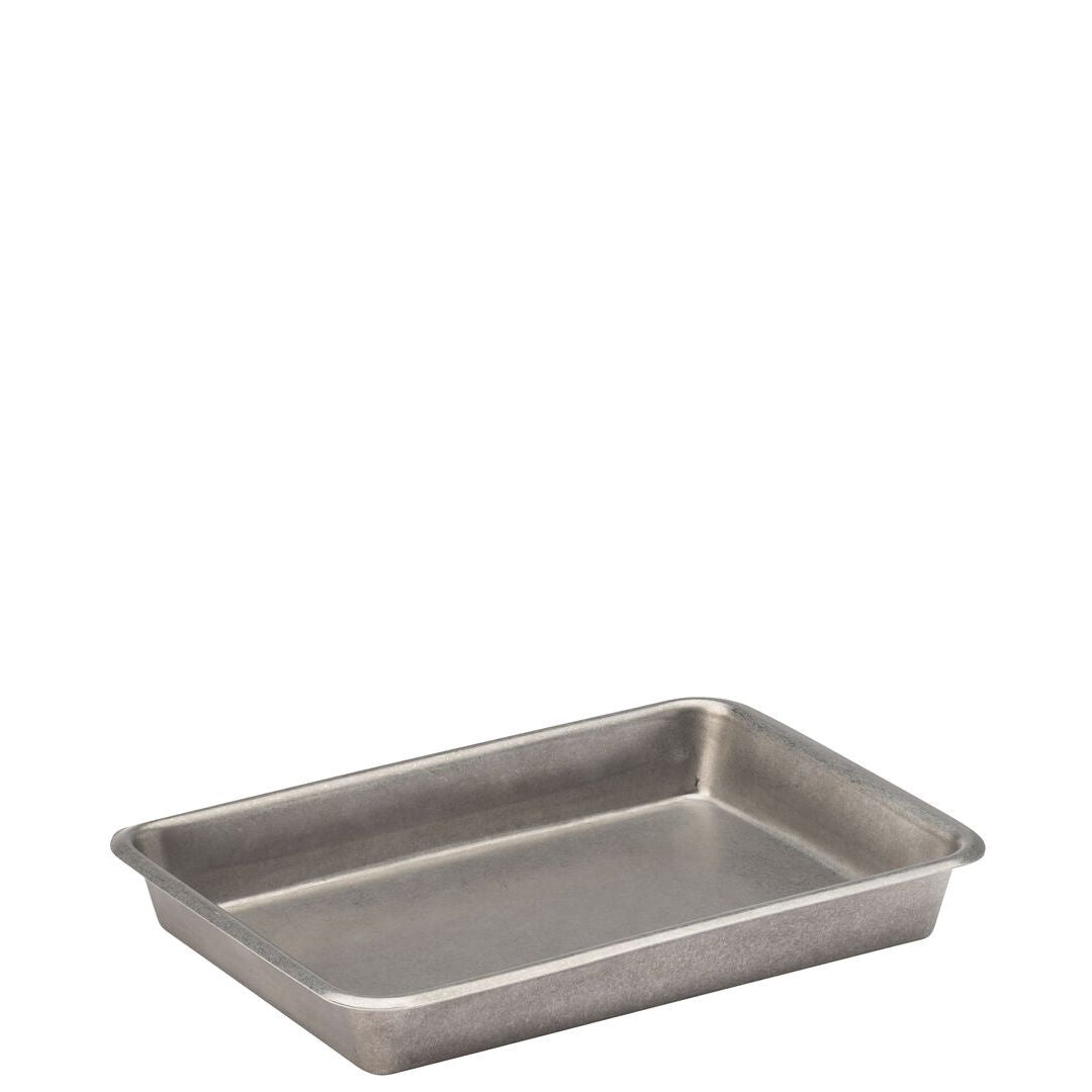 Vintage Steel Tray 9x6.5" (23x16.5cm)