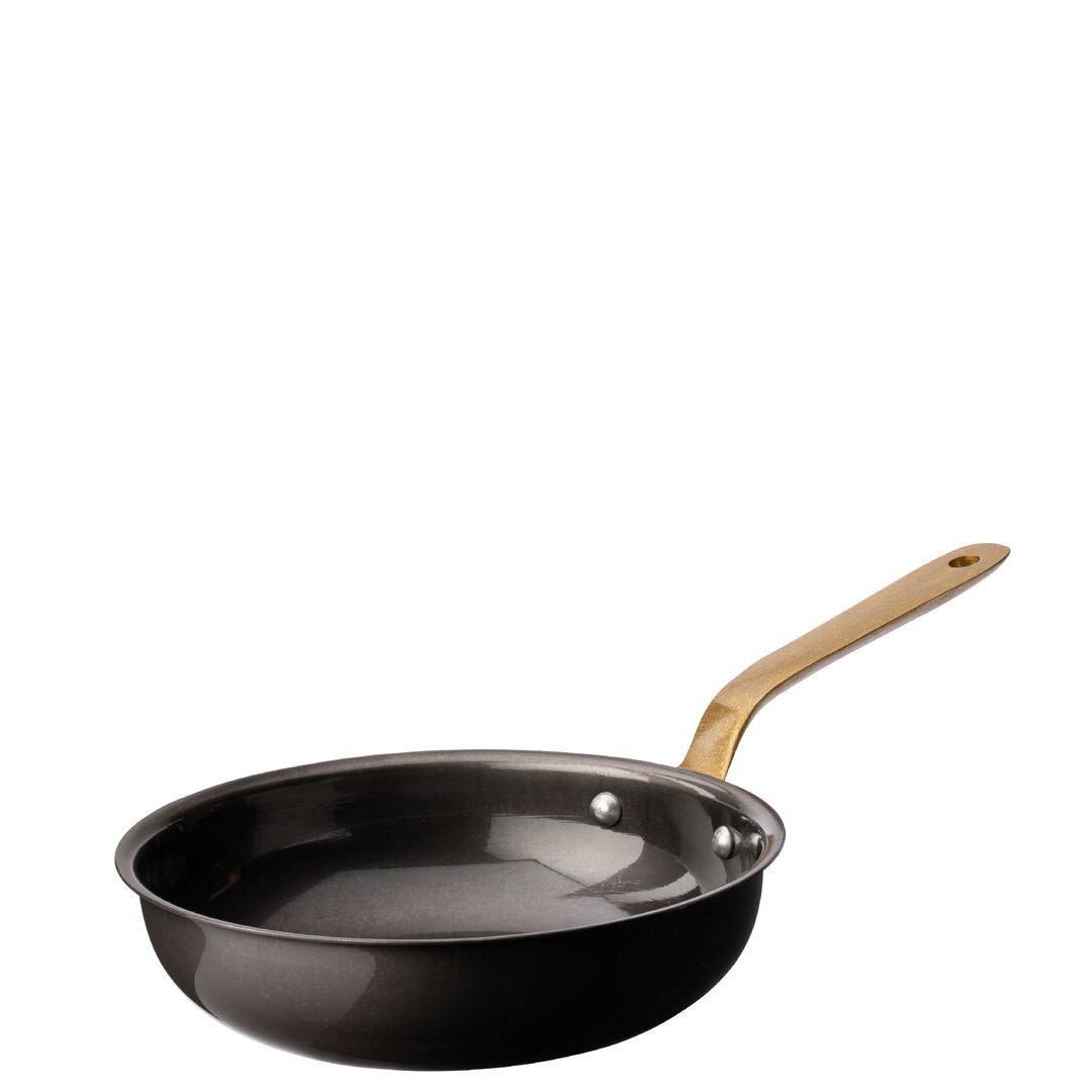 Black Vintage Steel Mini Fry Pan 6" (15.5cm)