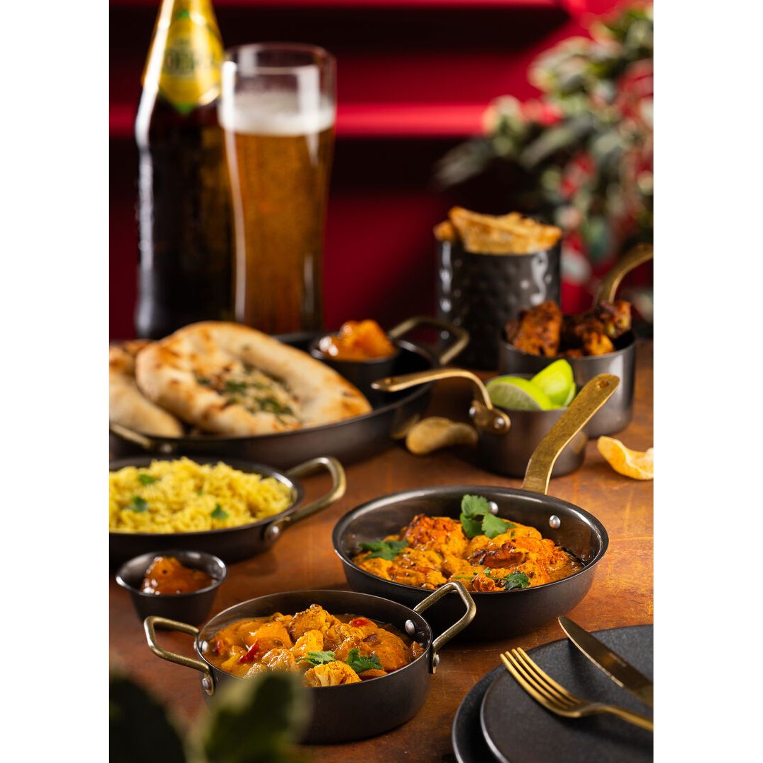Black Vintage Steel Mini Fry Pan 6" (15.5cm)
