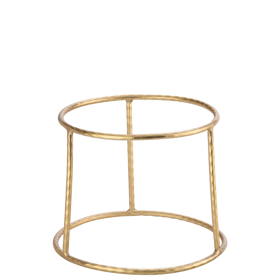 Vintage Gold Seafood Tower Large Stand 19.5 x 15.5