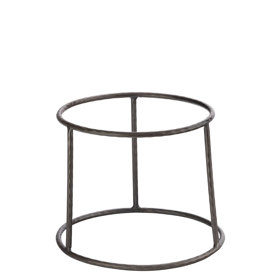 Vintage Black Seafood Tower Large Stand 19.5x15.5c