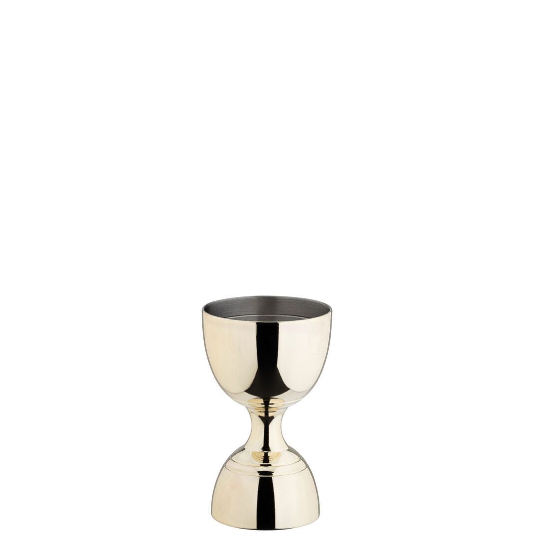 Gold Round Bulb Jigger 25ml/50ml