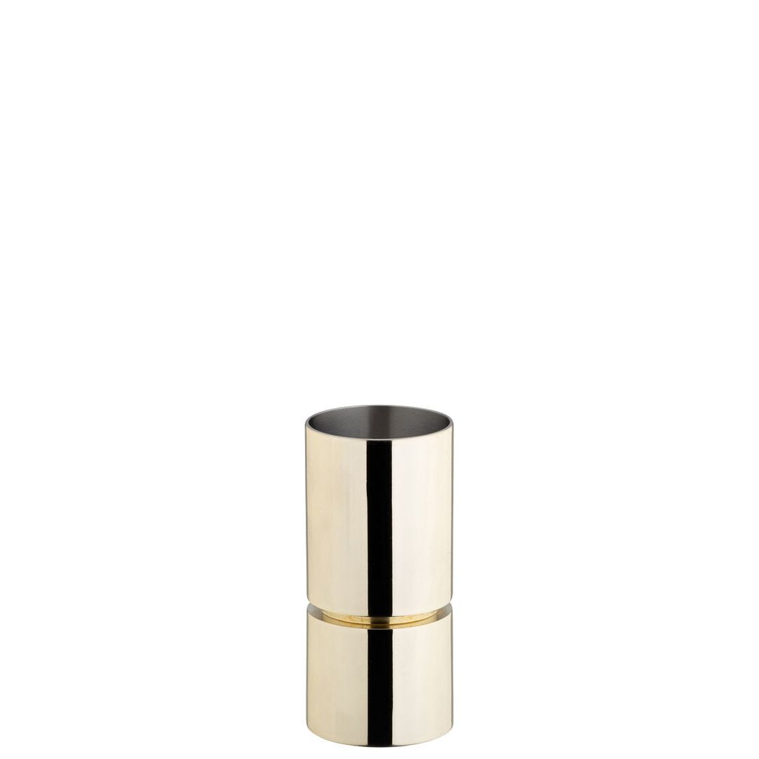 Gold Straight Sided Jigger 25/50ml