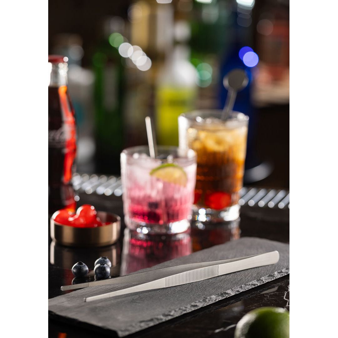 Brushed Copper Cocktail Tweezers 12" (30cm)