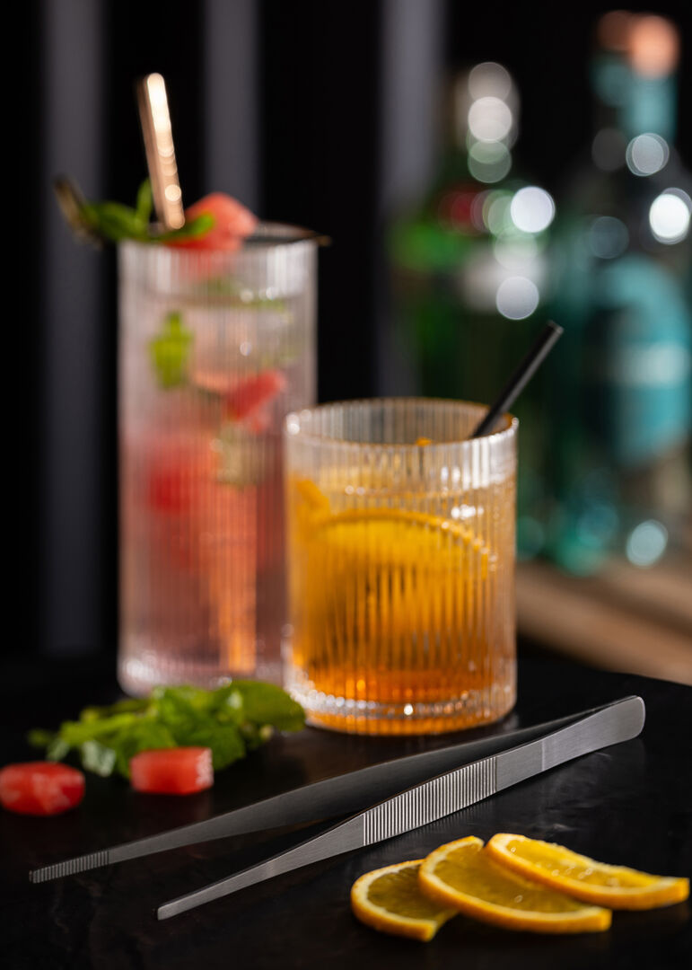 Gold Cocktail Tweezers 12" (30cm)