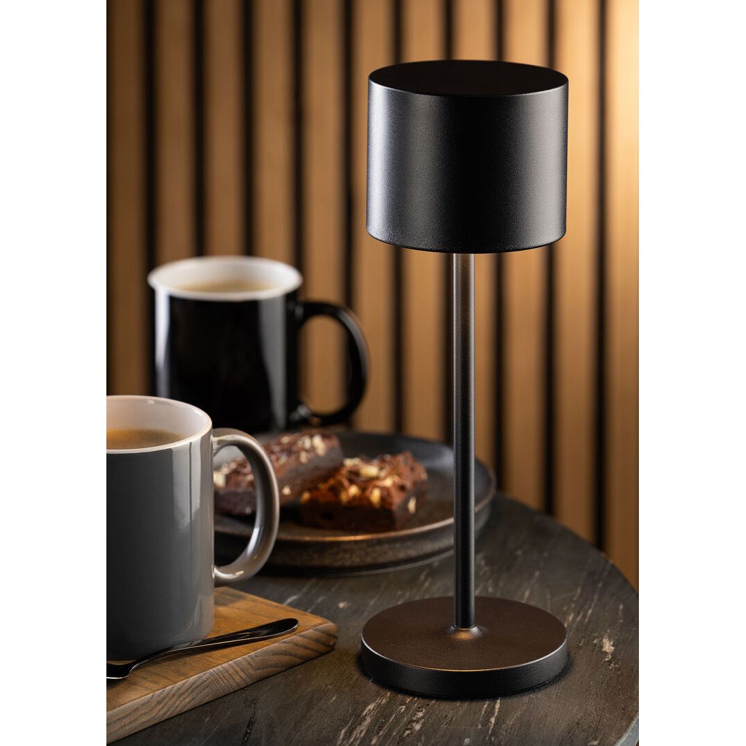 Tahiti LED Cordless Lamp 26cm - Black