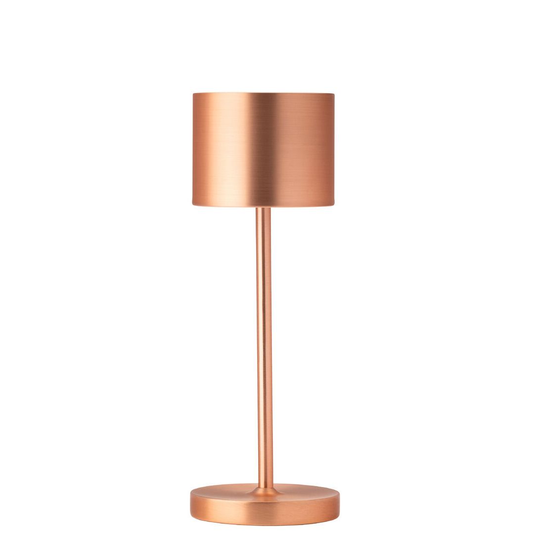 Tahiti LED Cordless Lamp 26cm - Brushed Copper